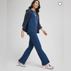 Chico's | Travelers Blue Pants